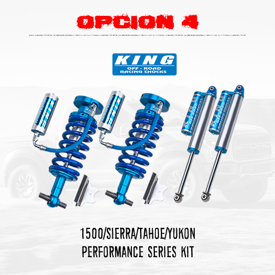 Especial 4 KING Baja Suspensions Amortiguadores Suspensiones